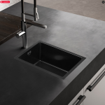 Chiuvetă de bucătărie Melana Profline 5138 Satin-Grafit D5138HB (grosimea oțelului - 1.2мм)  - imagine 2