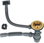 Chiuvetă de bucătărie Melana Profline 5138 Satin-Gold D5138HG (grosimea oțelului - 1.2мм)  - imagine 3