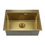 Chiuvetă de bucătărie Melana Profline 6045 Satin-Gold D6045HG (grosimea oțelului - 3mm) 
