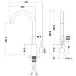 Baterie de bucătărie MELANA-F610103 Tondo din oțel inox - imagine 4